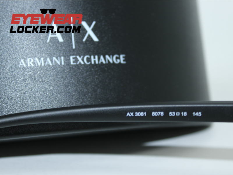 Armazones Armani Exchange Matte Black - Armazones Armani Exchange Ecuador EyewearLocker Armazones Armani Exchange - Armazones Armani Exchange Ecuador EyewearLocker.com