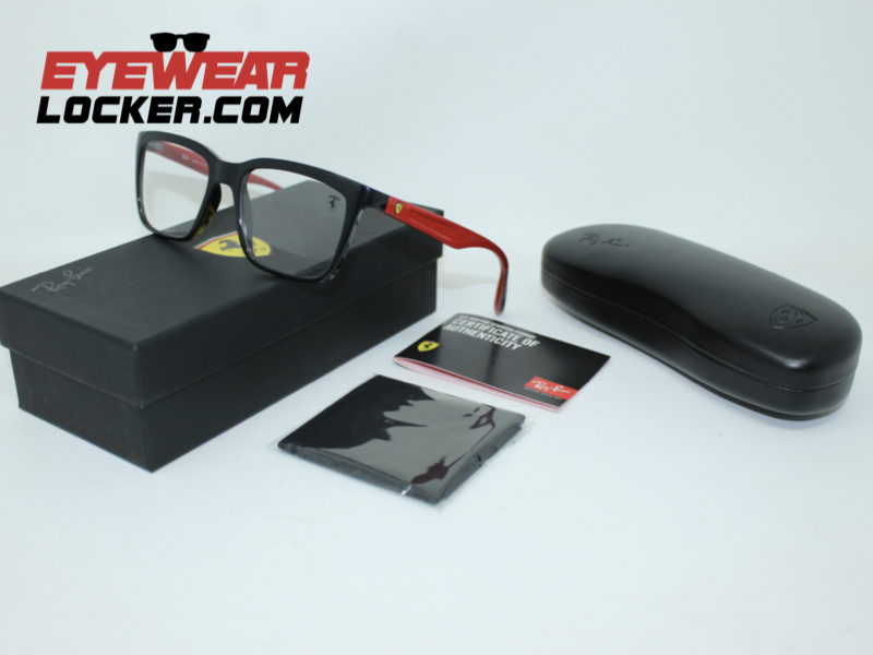 Armazones Ray Ban RB7192M Scuderia Ferrari Polished Black - Armazones Ray Ban Ecuador EyewearLocker1 Armazones Ray Ban RB7192M Scuderia Ferrari - Armazones Ray Ban Ecuador EyewearLocker.com