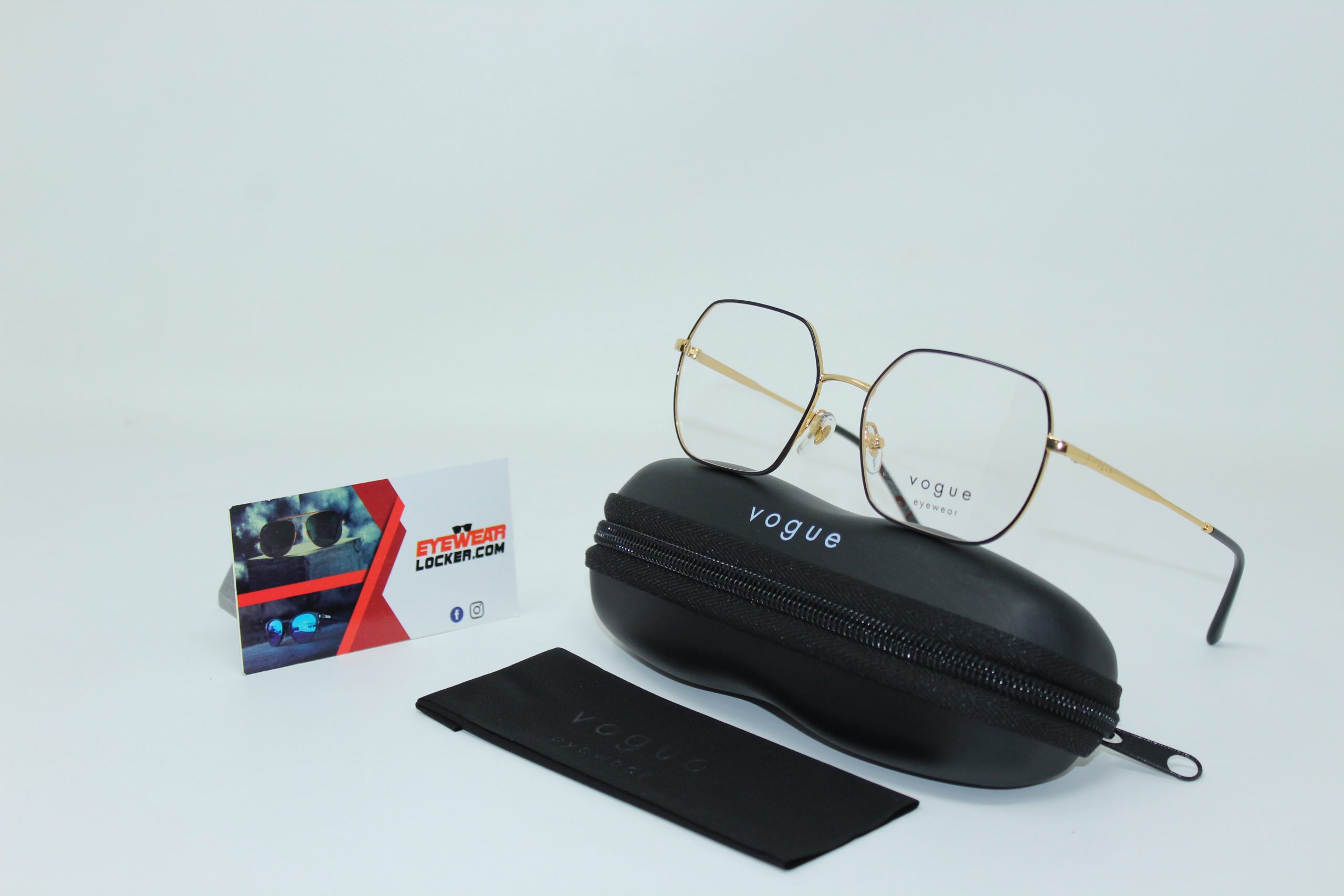 Armazones Vogue VO4253 Black Gold - Armazones Vogue Ecuador Eyewearlocker Armazones Vogue VO4253 - Armazones Vogue Ecuador Eyewearlocker.com