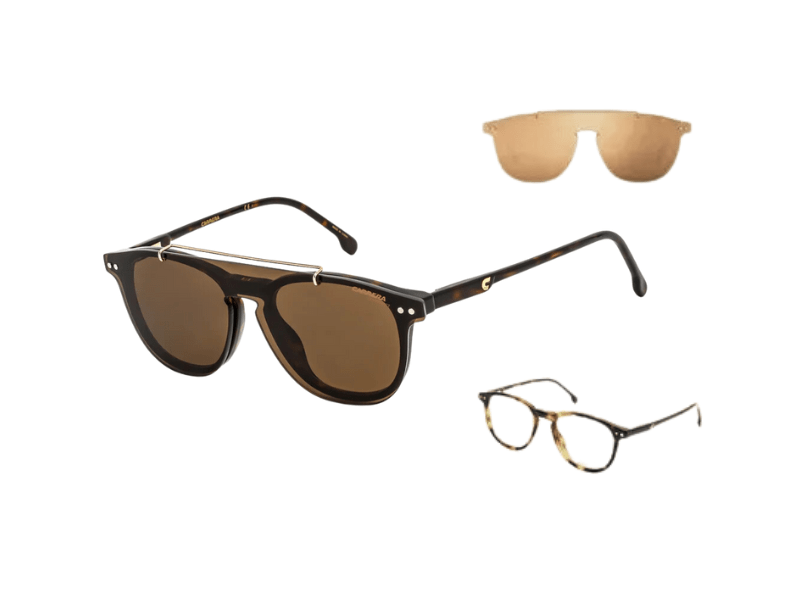 Armazon-Carrera-2024TCS-Black-Havana-con-extra-clip-Ecuador-Eyewearlocker-1