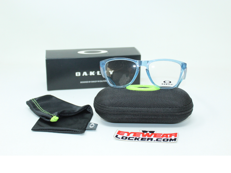Armazones-8009- Oakley-Frogskins- XS-Polished-Trans-Stonewash-Eyewearrlocker-Ecuador-7