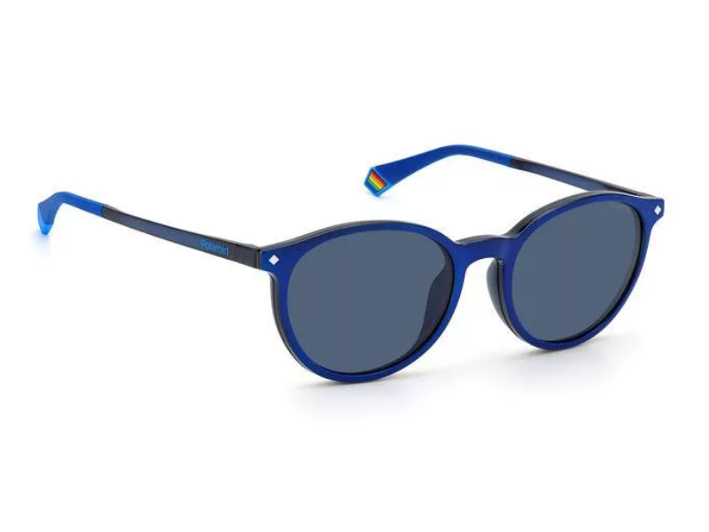 Armazones-Polaroid-PDL- 6137:CS-Con-clip Azul-Ecuador-Eyewearlocker-4
