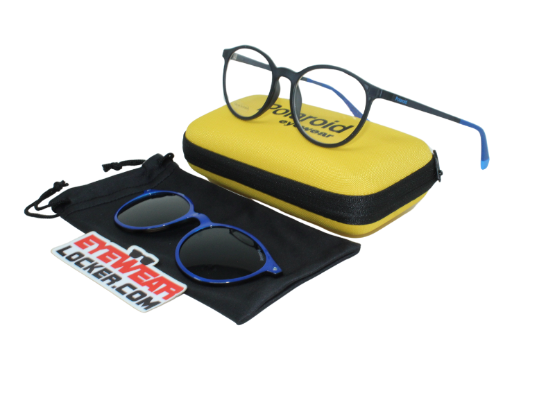 Armazones-Polaroid-PDL- 6137:CS-Con-clip Azul-Ecuador-Eyewearlocker-7