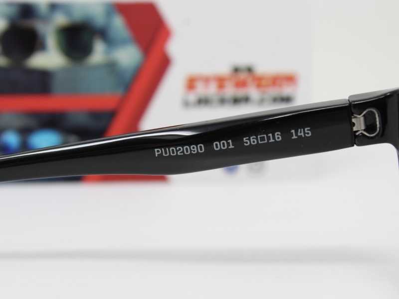 Armazones-Puma-Negro- Pulido-PU02090-Eyewearlocker-Puma-Ecuador-3