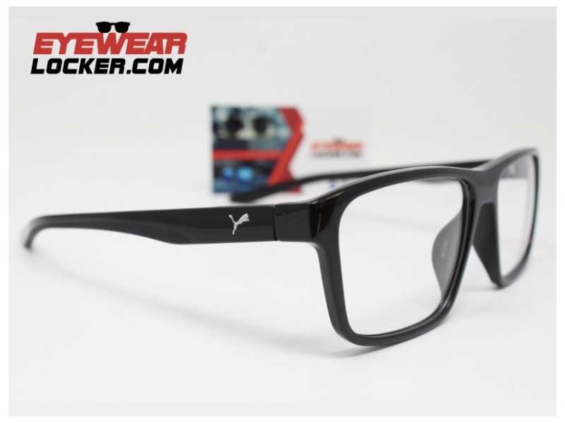 Armazones-Puma-Negro- Pulido-PU02090-Eyewearlocker-Puma-Ecuador-4