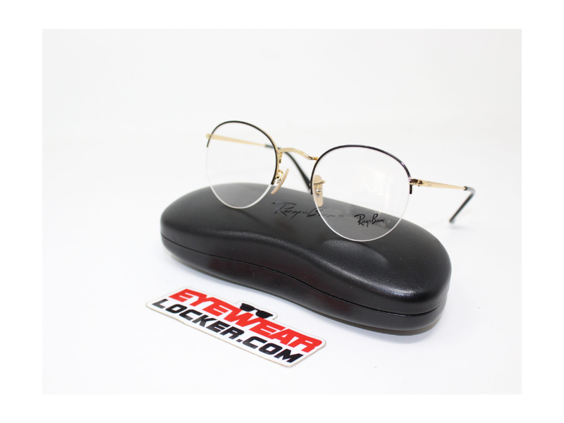 Armazones-Ray-Ban-Round-Gaze-RB3947V-Black-on-Arista-Eyeweearlocker-Ray-Ban-Ecuador-6