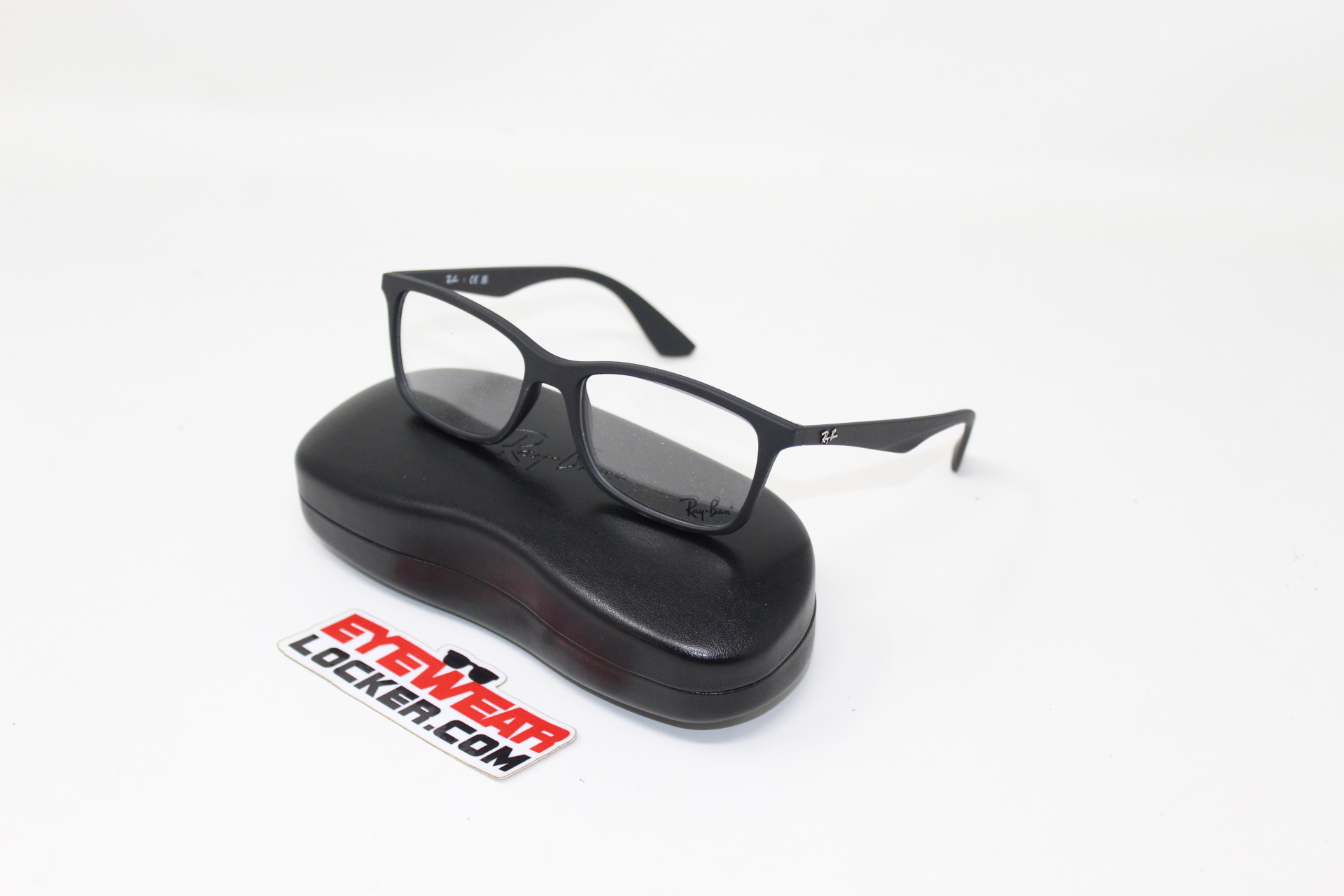 Armazon-Ray-Ban-RB7047-Matte- Transparent-Blue-Eyewearlocker-Ray-Ban-Ecuador-1