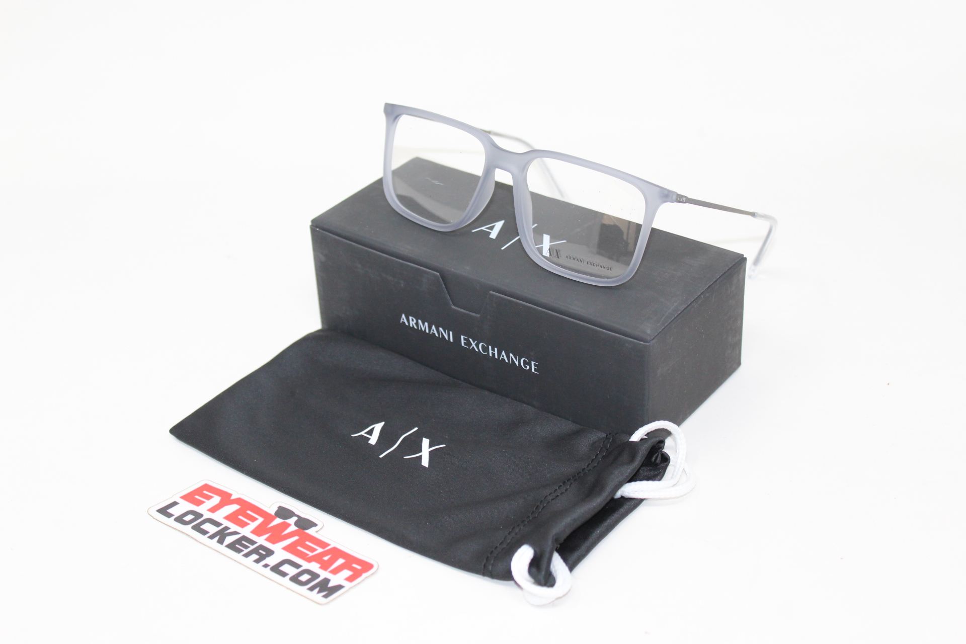 Armazones-Armani-Exchange- AX3119-Opal- Grey-Eyewearlocker-Armani-Exchange-Ecuador-1